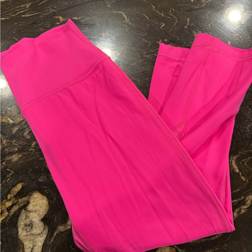 lululemon athletica Pink Leggings (capri length)